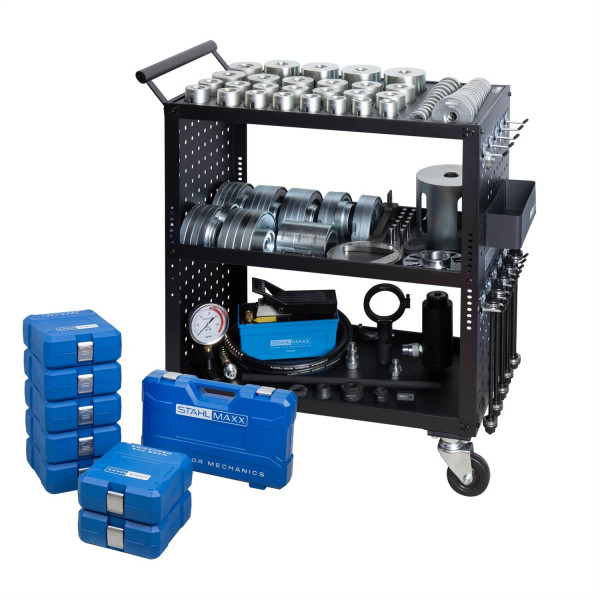 Radlager-Werkzeugsatz 116 tlg., für Kompakt- &amp; Standard-Radlager