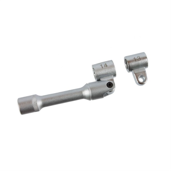 Demontag Werkzeug 6kant mit 13mm 14mm und 8kant, Federbein Domlager Stoßdämpfer