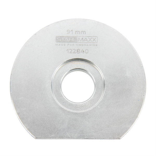 Druckstück, rund, flach, 91 mm, für Lager, Buchsen, Dichtringe