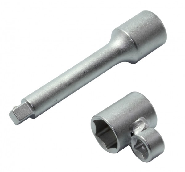 Demontag Werkzeug 6kant mit 13mm 14mm und 8kant, Federbein Domlager Stoßdämpfer