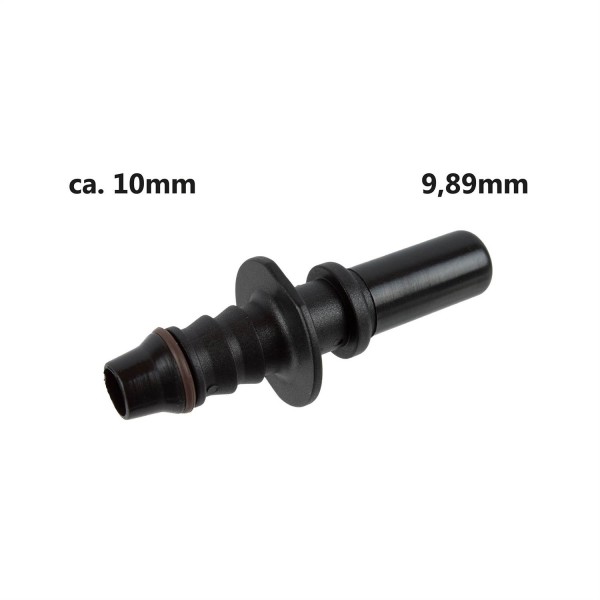 Quick-Steckverbinder, männlich, SAE 9,89 auf 10 mm Leitung