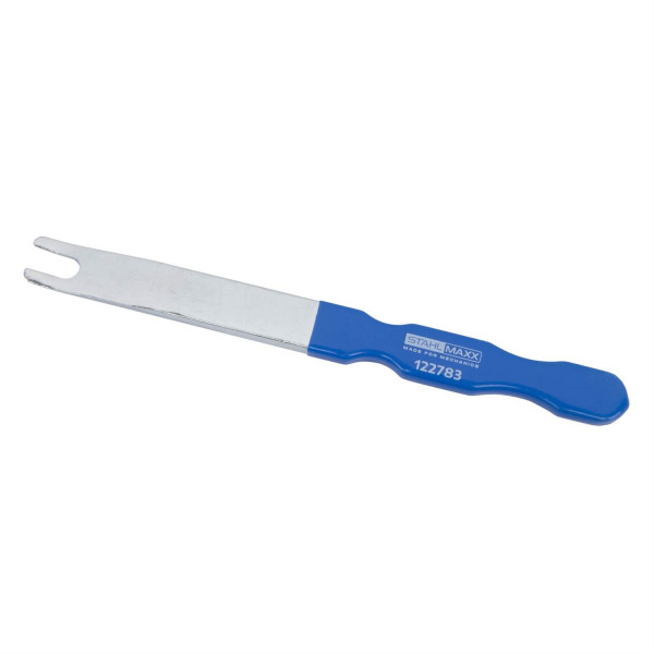 U-Form Clip Entferner, extra lang, gebogen, gehärtet, verchromt