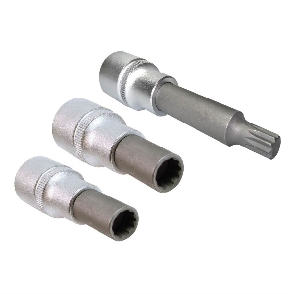 Stecknuss-Set für OZ / AMG Alu-Felgen, 10-kant, 8 / 10 mm, 3-tlg.