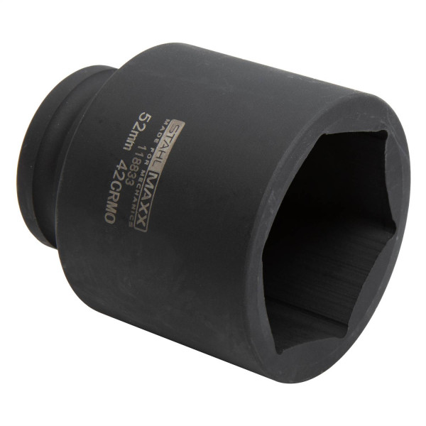 Steckschlüssel, 6-kant, 52 mm, 3/4" für Achsmuttern bei LRA