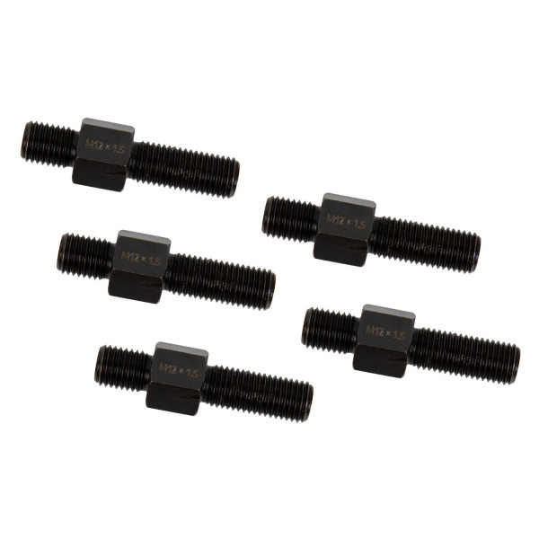 Adapterbolzensatz, 5-tlg., AG M12x1.5 x AG M12x1.5
