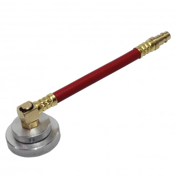 Bremsflüssigkeitsadapter, 33mm bis 38mm, Bajonett, abgewinkelt
