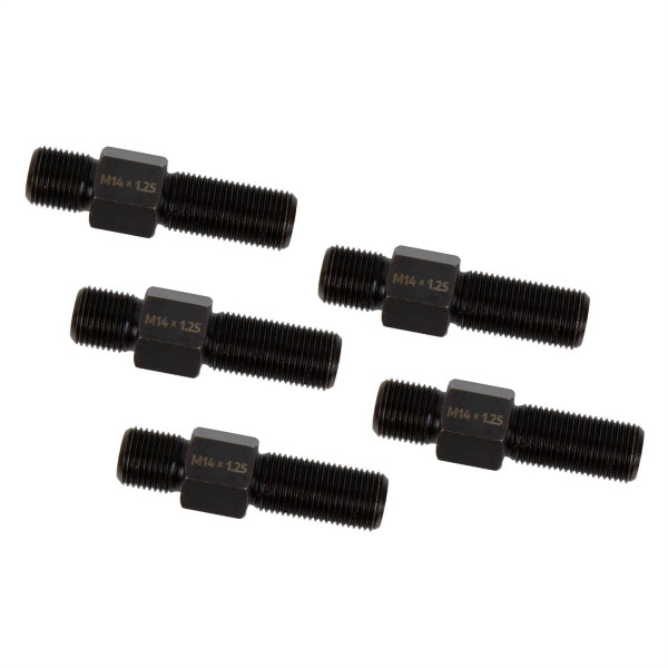 Adapterbolzensatz, 5-tlg., AG M14x1.25 x AG M14x1.25