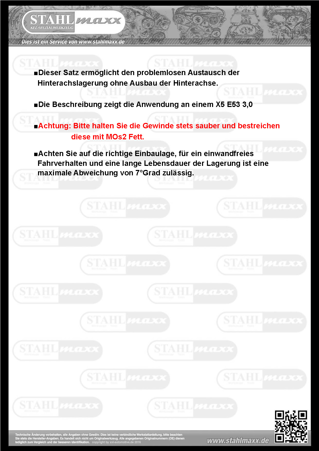 Zusatzinformationen